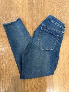 Madewell Women's Maternity Side-Panel Skinny Jeans in Cordova Wash Size 27